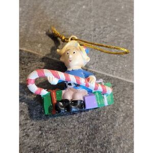 Rudolph Red-Nosed Reindeer hermey elf candy cane gifts ornament Xmas